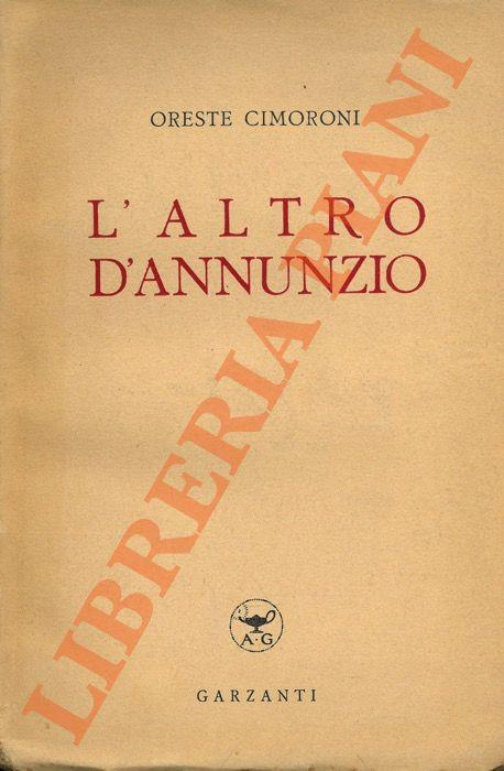 L’altro D’Annunzio - copertina