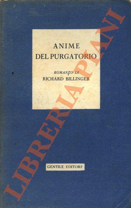 Anime del purgatorio - Richard Billinger - copertina