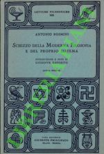 Schizzo della moderna filosofia e del proprio sistema