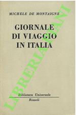 Giornale di viaggio in Italia.