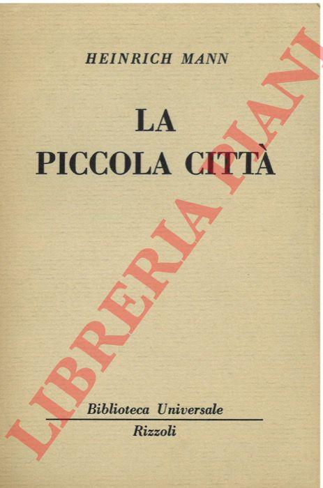 piccola città - Heinrich Mann - copertina