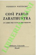 Così parlò Zarathustra