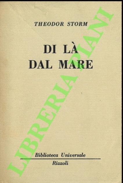 Di là dal mare - Theodor Storm - copertina