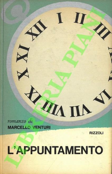 L’appuntamento - Marcello Venturi - copertina