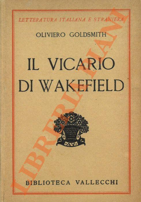 Il vicario di Wakefield. - Olivia Goldsmith - copertina