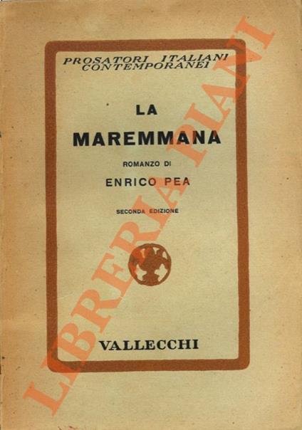 maremmana - Enrico Pea - copertina
