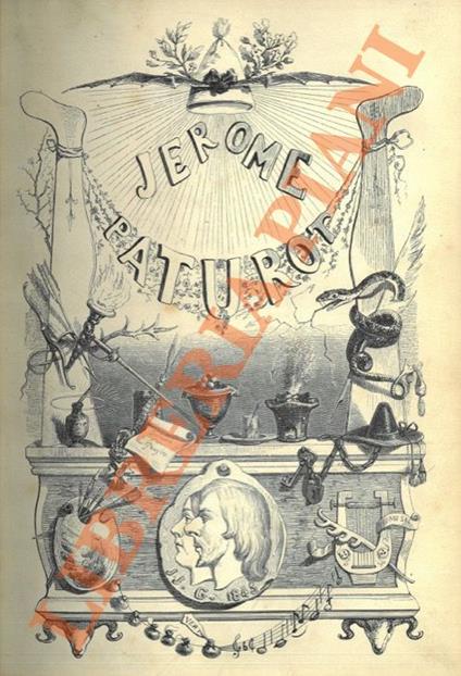 Jerome Paturot à la recherche d’une position sociale. Edition illustrée par J.-J. Grandville. - copertina