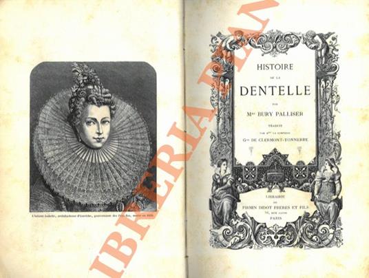 Histoire de la dentelle - copertina