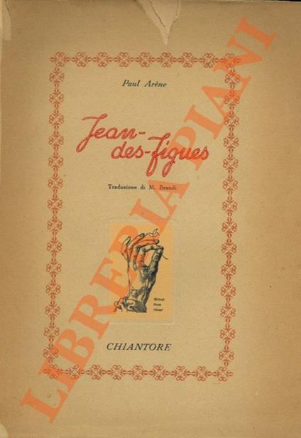 Jean-des-figues - Paul Arene - copertina