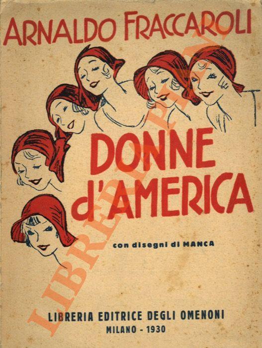 Donne d’America - Arnaldo Fraccaroli - copertina