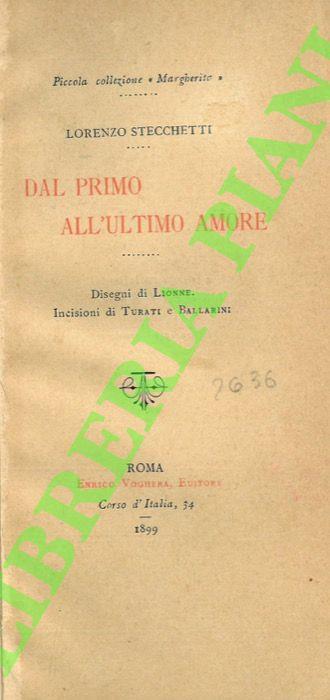 Dal primo all’ultimo amore - Lorenzo Stecchetti - copertina