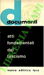 Atti fondamentali del fascismo