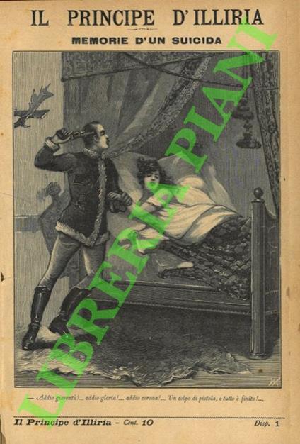 Memorie di un suicida. Il principe d’Illiria - copertina