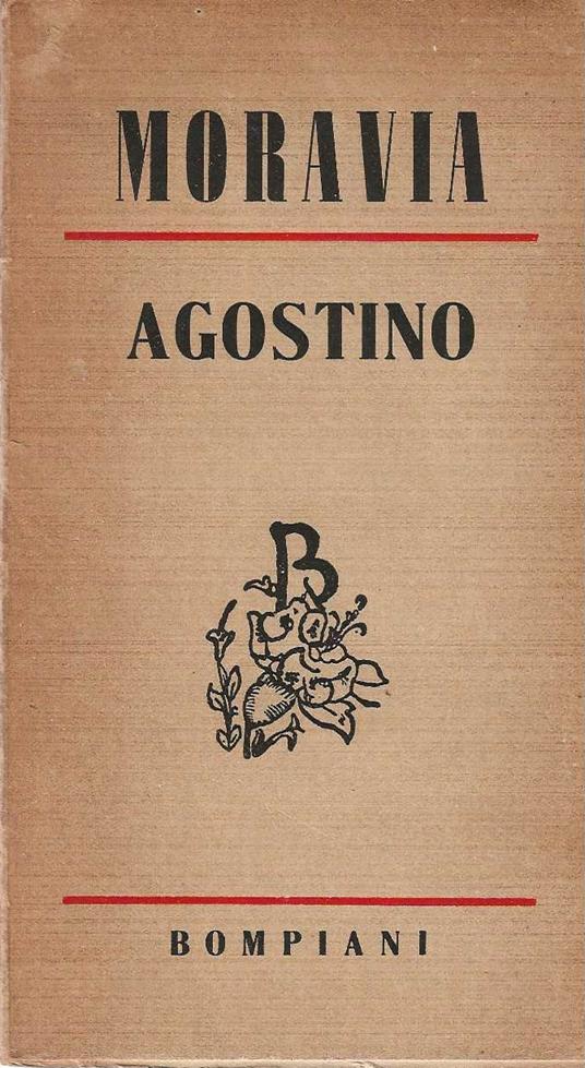 Agostino - Alberto Moravia - copertina