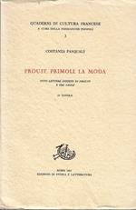 Proust,Primoli, la Moda