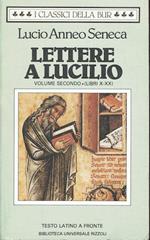 Lettere a Lucilio vol. II (testo latino a fronte)