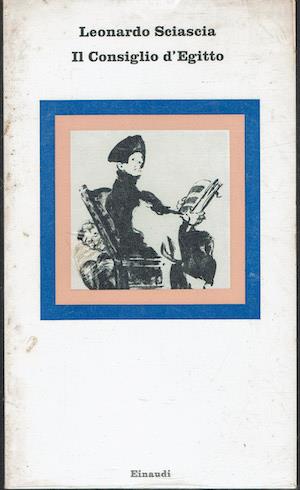 Il Consiglio d'Egitto - Leonardo Sciascia - copertina