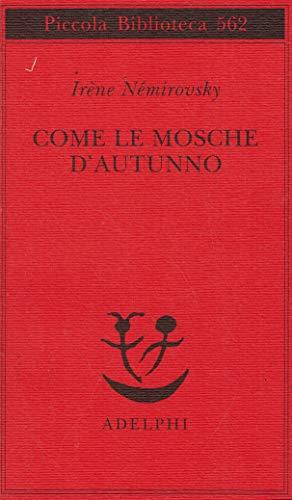 Come le mosche d'autunno - Irène Némirovsky - copertina