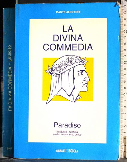 divina commedia. Paradiso. Riassunto - schema - Dante Alighieri - copertina