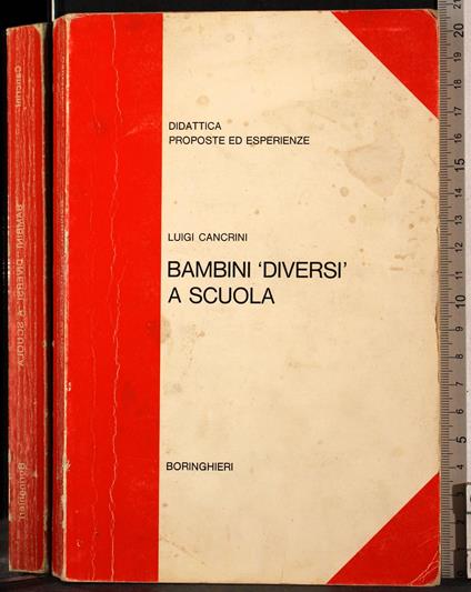 Bambini ''diversi'' a scuola - Luigi Cancrini - copertina