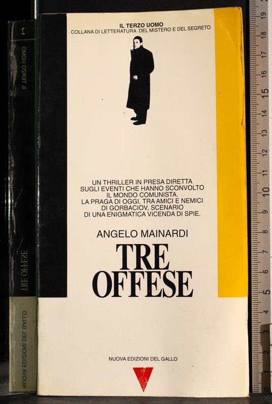 Tre offese - Angelo Mainardi - copertina