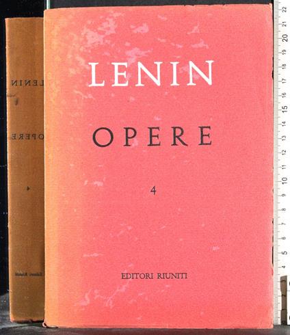 Opere Complete. Vol 4 - Lenin - copertina