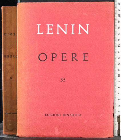 Opere Complete. Vol 35 - Lenin - copertina