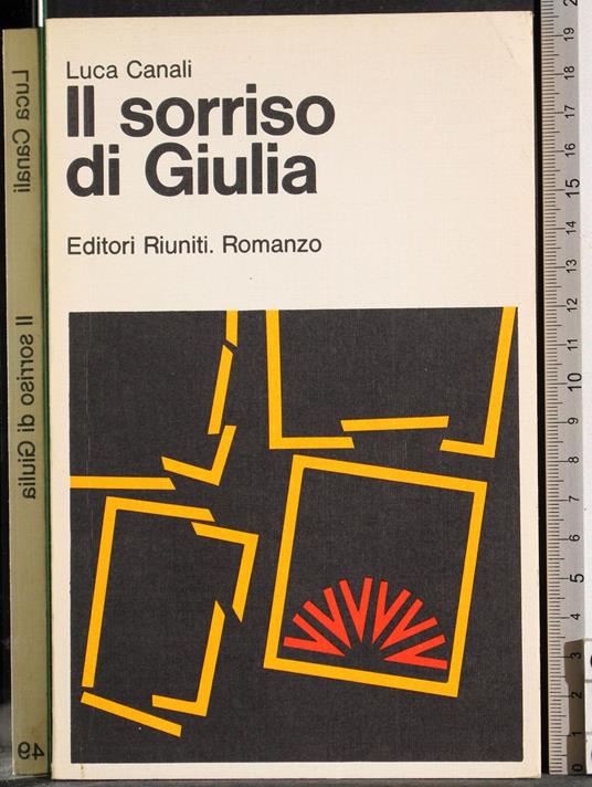 Il sorriso di Giulia - Luca Canali - copertina