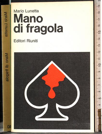 Mano di fragola - Mario Lunetta - copertina