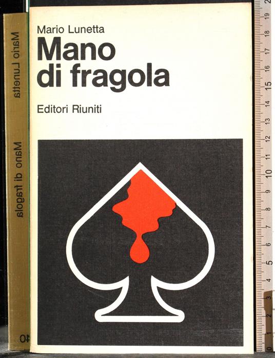 Mano di fragola - Mario Lunetta - copertina