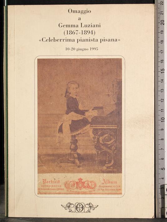 Omaggio a Gemma Luziani (1867-1894) - copertina