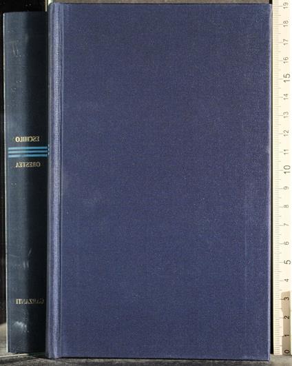Orestea. Agamennone. Coefore. Eumenidi - Eschilo - copertina