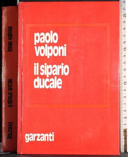 Il sipario ducale - Paolo Volponi - copertina