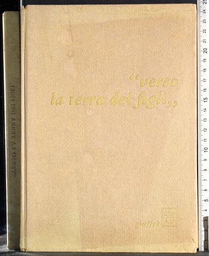 Verso la terra dei figli - copertina
