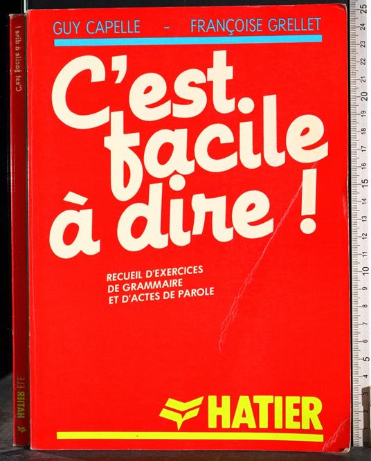 C'est facile a dire! - copertina