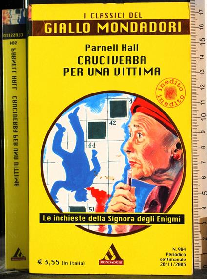 Cruciverba per una vittima - copertina