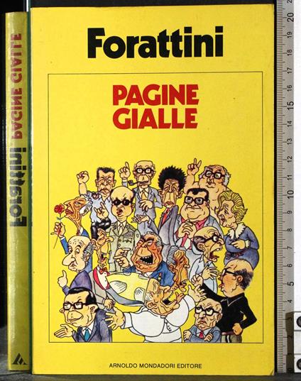 Pagine Gialle - Enrico Forattini - copertina