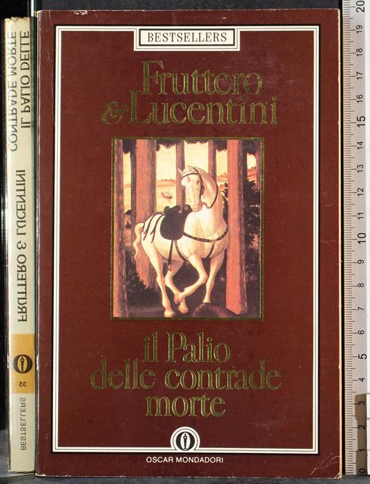 Il Palio delle contrade morte - Carlo Fruttero - copertina