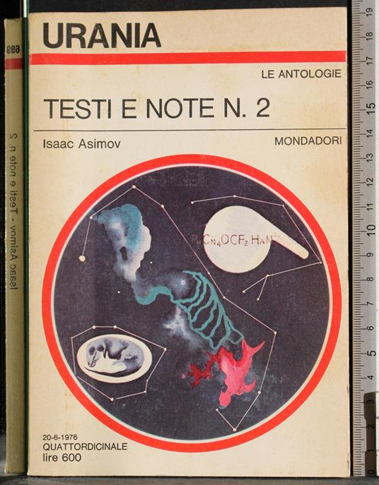 Testi e note n 2 - Isaac Asimov - copertina
