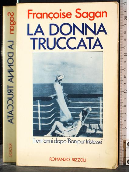 donna truccata - Françoise Sagan - copertina