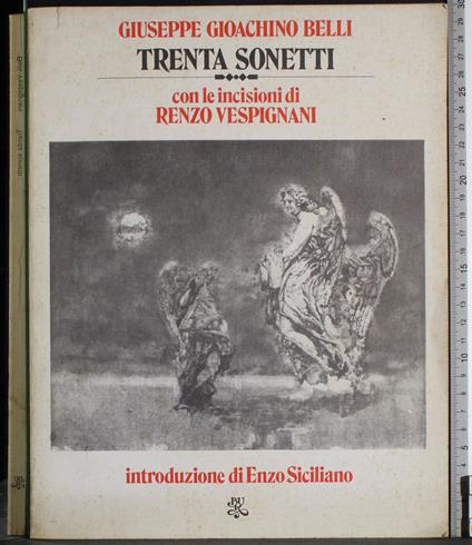 Trenta sonetti - Giuseppe Gioachino Belli - copertina
