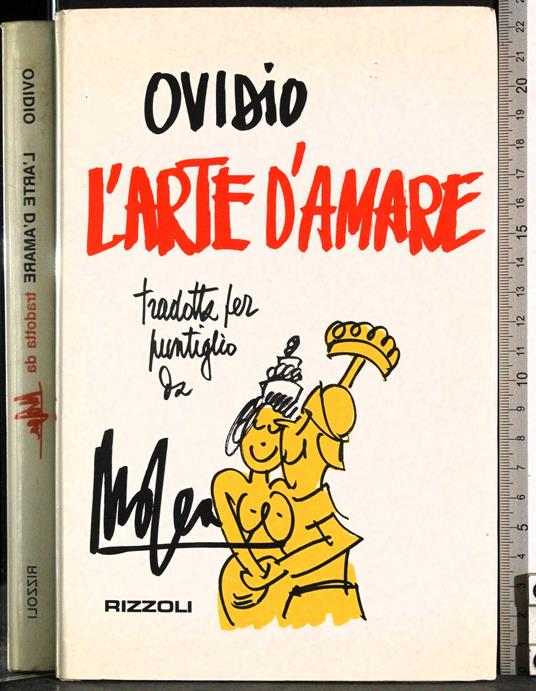 L' arte d'amore - P. Nasone Ovidio - copertina