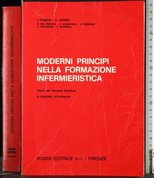 Moderni principi nella formazione infermieristica - copertina