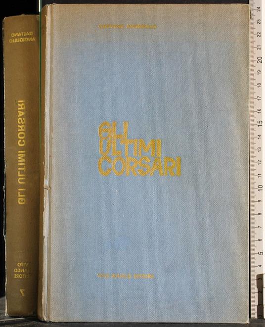 Gli ultimi corsari - copertina
