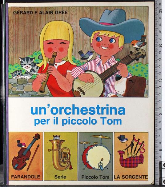 'orchestrina per il piccolo Tom - copertina