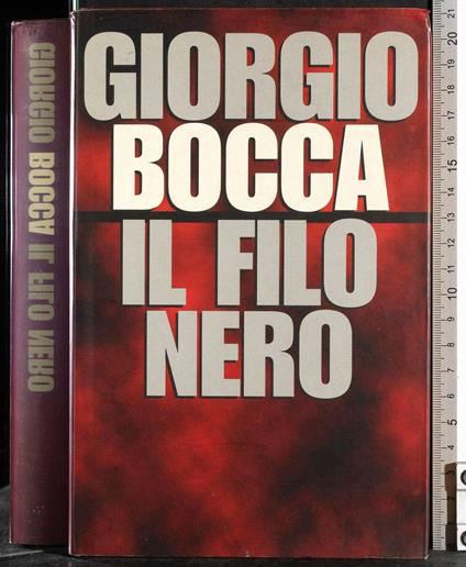 Il filo nero - Giorgio Bocca - copertina