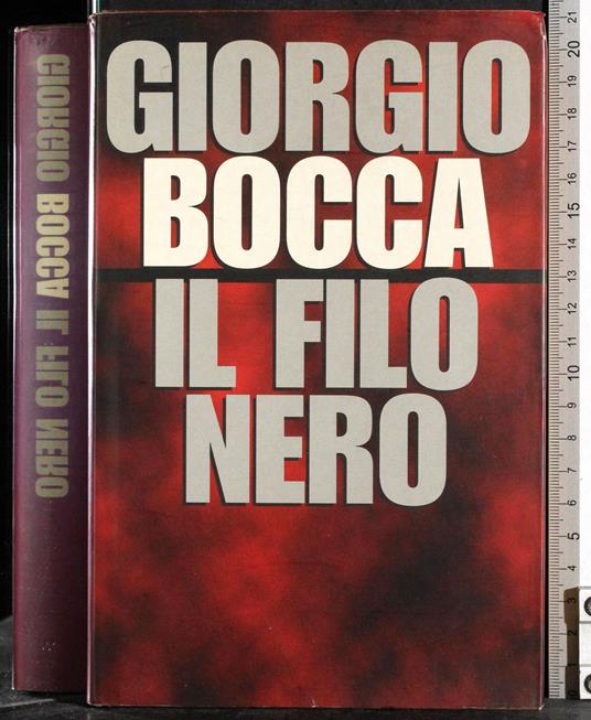 Il filo nero - Giorgio Bocca - copertina