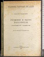 Pensieri e fatti dall'esilio