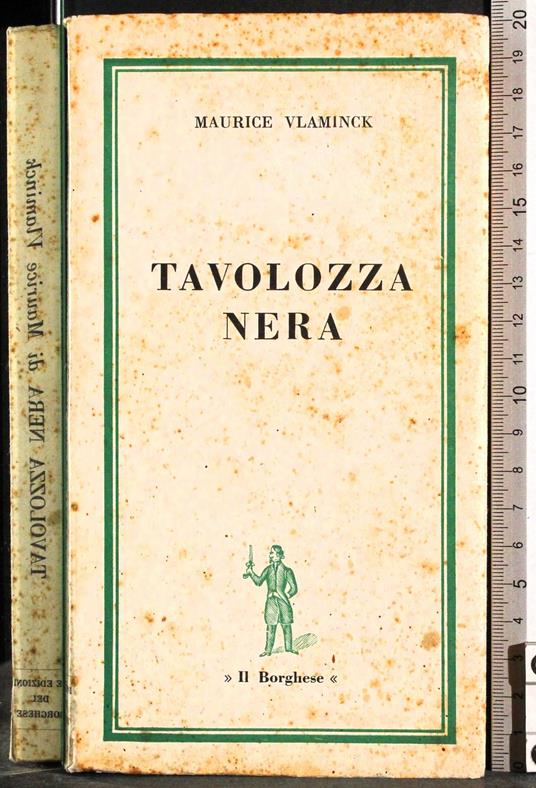 Tavolozza Nera - Maurice Vlaminck - copertina