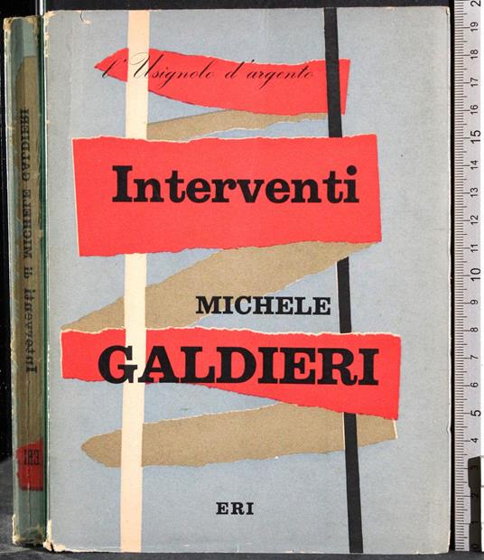 Interventi - Michele Galdieri - copertina